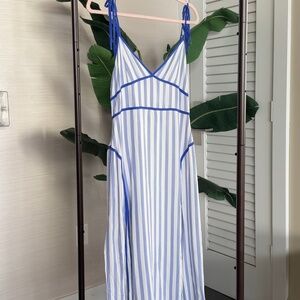 Striped Summer Slip Dress